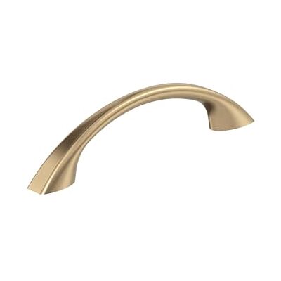 Amerock Miseno MCP7375 Mangrove 3-3/4 Inch Centro ad arco armadio Pull Champagne Bronze Amerock Miseno MCP7375 Mangrove 3-3/4 Inch Centro ad arco armadio Pull Champagne Bronze