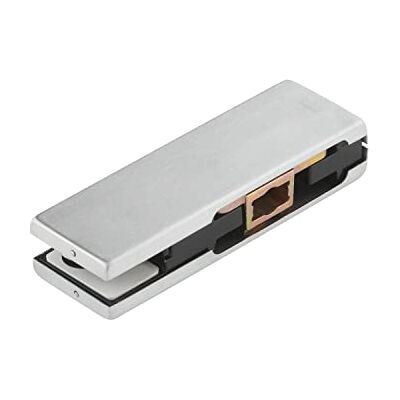 Dorma Glas Raccordo angolare inferiore PT10 (guarnizione per porte in vetro), spessore vetro 10-12 mm, acciaio inox Dorma Glas Raccordo angolare inferiore PT10 (guarnizione per porte in vetro), spessore vetro 10-12 mm, acciaio inox
