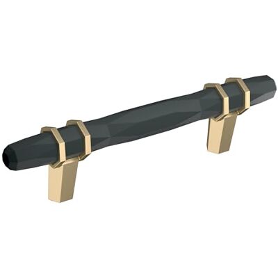 Amerock Maniglia per armadietti Bronzo nero/champagne dorato 96 mm (96 mm) Londra Confezione da 1 Maniglia per cassetti Hardware per armadietti Amerock Maniglia per armadietti Bronzo nero/champagne dorato 96 mm (96 mm) Londra Confezione da 1 Maniglia per cassetti Hardware per armadietti