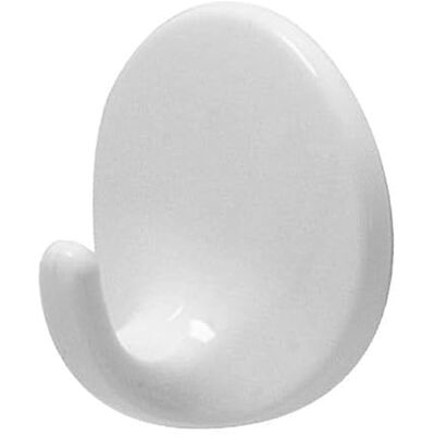 Amig Confezione da 20 Ganci Adesivi Multiuso Facili da usare, Senza Forature Non Danneggiano la Parete Per Superfici Lisce Plastica Resistente Bianco Ø40 x 21 MM Amig Confezione da 20 Ganci Adesivi Multiuso Facili da usare, Senza Forature Non Danneggiano la Parete Per Superfici Lisce Plastica Resistente Bianco Ø40 x 21 MM