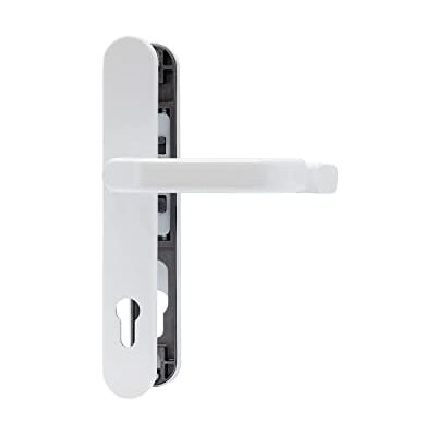 ABUS SRG92N W Maniglia per porta anteriore con doppia maniglia per porta stretta, colore: Bianco ABUS SRG92N W Maniglia per porta anteriore con doppia maniglia per porta stretta, colore: Bianco