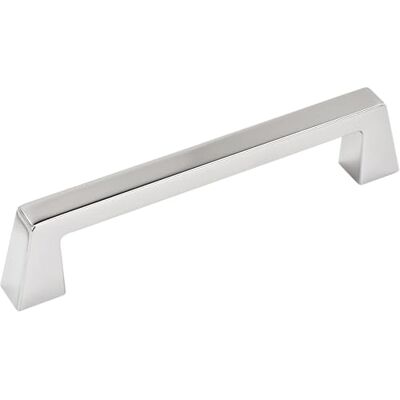 Amerock Mobiletto cromato lucido da 128 mm da centro a centro, Blackrock, 1 pezzo, 1 pezzo, maniglia per cassetti per cassetti e armadietti Amerock Mobiletto cromato lucido da 128 mm da centro a centro, Blackrock, 1 pezzo, 1 pezzo, maniglia per cassetti per cassetti e armadietti