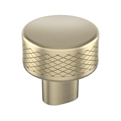 Amerock Bronx Pomello per armadietto, diametro 32 mm, colore: oro Amerock Bronx Pomello per armadietto, diametro 32 mm, colore: oro