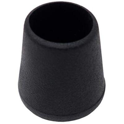 Adsamm ® / 100 x puntali avvolgenti esterni / neri / Ø 11 14 mm / tondi / piedini in PVC per gambe di mobili tonde / puntali protettivi per arredi ® Quality Adsamm ® / 100 x puntali avvolgenti esterni / neri / Ø 11 14 mm / tondi / piedini in PVC per gambe di mobili tonde / puntali protettivi per arredi ® Quality