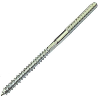 Aerzetix Set di 10 Viti a Doppio Filetto Prigioniero Punto Vite Metallo/Legno con o Senza Tasselli Ø8x140mm Acciaio Zincato Colore Argento C44773 Aerzetix Set di 10 Viti a Doppio Filetto Prigioniero Punto Vite Metallo/Legno con o Senza Tasselli Ø8x140mm Acciaio Zincato Colore Argento C44773