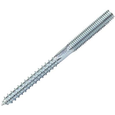 Aerzetix Set di 10 Viti a Doppio Filetto Prigioniero Punto Vite Metallo/Legno con o Senza Tasselli Ø8x100mm Acciaio Zincato Colore Argento C44776 Aerzetix Set di 10 Viti a Doppio Filetto Prigioniero Punto Vite Metallo/Legno con o Senza Tasselli Ø8x100mm Acciaio Zincato Colore Argento C44776