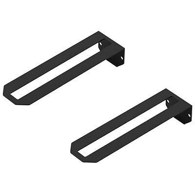 Alberts opzionale in vari colori di tendenza-Mensola in coppia o singolarmente-60 x 220 x 50 mm, nero Alberts opzionale in vari colori di tendenza-Mensola in coppia o singolarmente-60 x 220 x 50 mm, nero