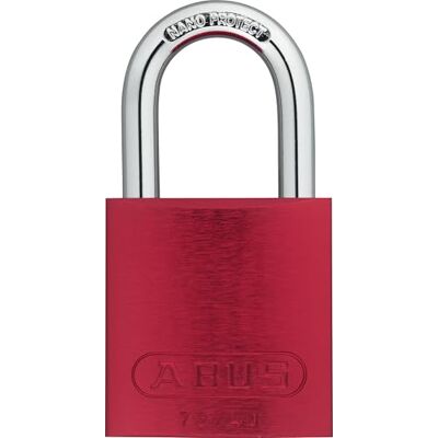 ABUS -72/40_ROJO Candado Aluminio arco de acero endurecido 40 mm Rojo ABUS -72/40_ROJO Candado Aluminio arco de acero endurecido 40 mm Rojo