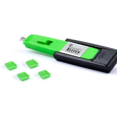 Smart Keeper SmartKeeper Mini porta USB B Blocker Grün Smart Keeper SmartKeeper Mini porta USB B Blocker Grün