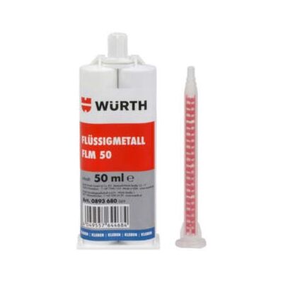 Würth Stucco Liquido BICOMPONENTE per Metallo 50ML Metallo Liquido Würth Stucco Liquido BICOMPONENTE per Metallo 50ML Metallo Liquido