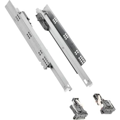 GTV Guide 3DFPO Guida per il montaggio inferiore Regolamento 3D Estratto completo Sincronizzazione apertura Carico fino a 35 kg L=400 mm GTV Guide 3DFPO Guida per il montaggio inferiore Regolamento 3D Estratto completo Sincronizzazione apertura Carico fino a 35 kg L=400 mm