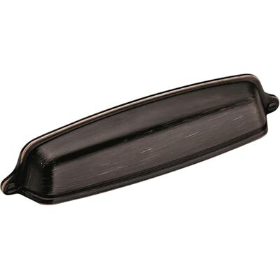Amerock Maniglia per cassetto, in bronzo lucidato a olio, 128 mm, da centro a centro, statura, confezione da 1, maniglia per cassetti, accessori per armadietti Amerock Maniglia per cassetto, in bronzo lucidato a olio, 128 mm, da centro a centro, statura, confezione da 1, maniglia per cassetti, accessori per armadietti