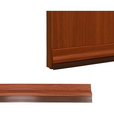 Amig Paraspifferi per porte di ingresso o di passaggio Paraspifferi adesivo Adesivo spazzola in PVC semirigido 1 m Quercia PVC Amig Paraspifferi per porte di ingresso o di passaggio Paraspifferi adesivo Adesivo spazzola in PVC semirigido 1 m Quercia PVC