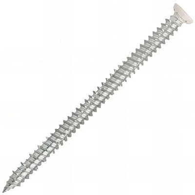 Scell-it Esclusiva – Vite per betone con testa laccata bianca – Ø mm.7,5 – Long. mm.132 – Cond.100 Scell-it Esclusiva – Vite per betone con testa laccata bianca – Ø mm.7,5 – Long. mm.132 – Cond.100