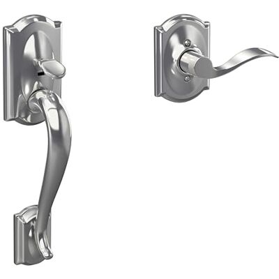 SCHLAGE FE285 625 Acc CAM SX Mezza Maniglia Inferiore, Cromo Lucido SCHLAGE FE285 625 Acc CAM SX Mezza Maniglia Inferiore, Cromo Lucido