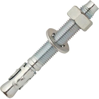 Scell-it Scatola 100 tasselli di ancoraggio in acciaio zincato M8 x 115 x 65 mm BZ-08X115 Scell-it Scatola 100 tasselli di ancoraggio in acciaio zincato M8 x 115 x 65 mm BZ-08X115