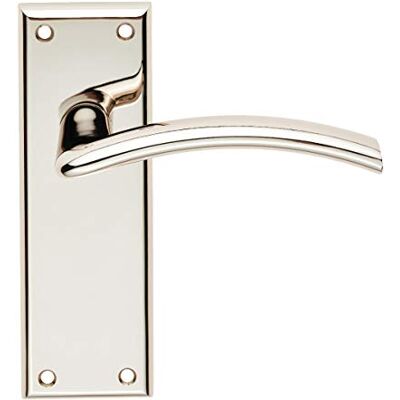 Carlisle Brass Carlisle Maniglia per porta in ottone, nichel lucido Carlisle Brass Carlisle Maniglia per porta in ottone, nichel lucido