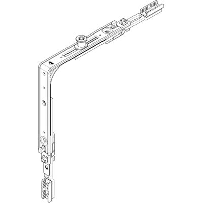 Roto Regolazione angolare Standard, Argento Roto Regolazione angolare Standard, Argento