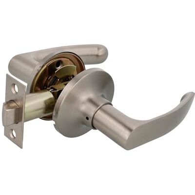 Amig - Set di maniglie Maniglie con scrocco quadrato Per porte interne In zamak Scrocco d'ingresso da 60/70 mm incluso Per porte in legno con larghezza da 35 a 45 mm Dorato Amig - Set di maniglie Maniglie con scrocco quadrato Per porte interne In zamak Scrocco d'ingresso da 60/70 mm incluso Per porte in legno con larghezza da 35 a 45 mm Dorato