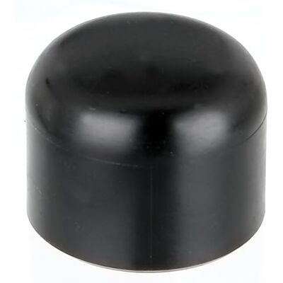 Alberts Tappo per pali rotondi in metallo, in plastica, nero, per pali Ø 38 mm, set da 20 pezzi Alberts Tappo per pali rotondi in metallo, in plastica, nero, per pali Ø 38 mm, set da 20 pezzi