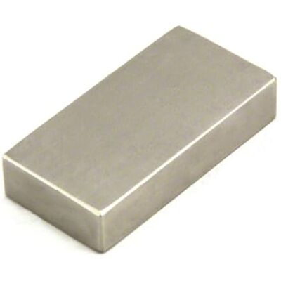 FIRST4MAGNETS N42 Magnete Neodimio Per Applicazioni Fai -Da -Te, Ingegneria E Produzione 50mm x 25mm x 10mm Di Spessore 32,2kg FIRST4MAGNETS N42 Magnete Neodimio Per Applicazioni Fai -Da -Te, Ingegneria E Produzione 50mm x 25mm x 10mm Di Spessore 32,2kg