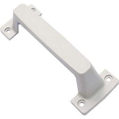 cyclingcolors Maniglia per porta da garage in PVC bianco 46mm cyclingcolors Maniglia per porta da garage in PVC bianco 46mm