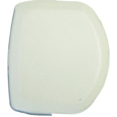 Alpertec alluminio Schi ebtü rgriff balcone manico, 90 x 22 mm, alluminio/bianco, 40110320 K1 Alpertec alluminio Schi ebtü rgriff balcone manico, 90 x 22 mm, alluminio/bianco, 40110320 K1