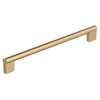 Amerock Versa Maniglia per armadio da centro a centro in bronzo champagne, 256 mm Amerock Versa Maniglia per armadio da centro a centro in bronzo champagne, 256 mm