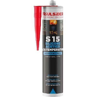 friulsider Silicone acetico alte temperature nero 310 ml Cf. 12 pz friulsider Silicone acetico alte temperature nero 310 ml Cf. 12 pz