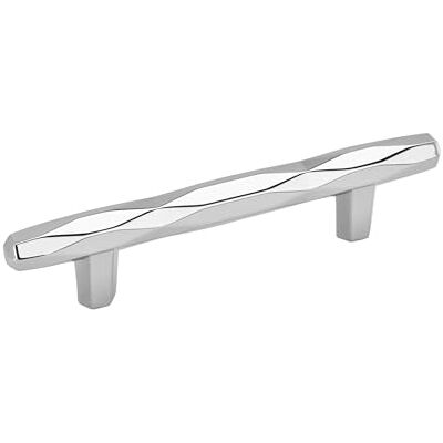 Amerock Maniglia per armadio Cromo lucido 96 mm (96 mm) da centro a centro St. Vincent Confezione da 1 Maniglia per cassetti Hardware per armadietti Amerock Maniglia per armadio Cromo lucido 96 mm (96 mm) da centro a centro St. Vincent Confezione da 1 Maniglia per cassetti Hardware per armadietti