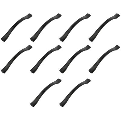 Amig Confezione da 10 Maniglie per mobili 128 Mm Nero Opaco Fabbricate in Zamak Per mobili da cucina e bagno Mod. Amig Confezione da 10 Maniglie per mobili 128 Mm Nero Opaco Fabbricate in Zamak Per mobili da cucina e bagno Mod.