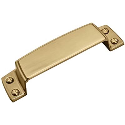 Amerock Maniglia per cassetto, 89 mm, da centro a centro, Highland Ridge, confezione da 1, maniglia per cassetto, ferramenta per armadietti Amerock Maniglia per cassetto, 89 mm, da centro a centro, Highland Ridge, confezione da 1, maniglia per cassetto, ferramenta per armadietti