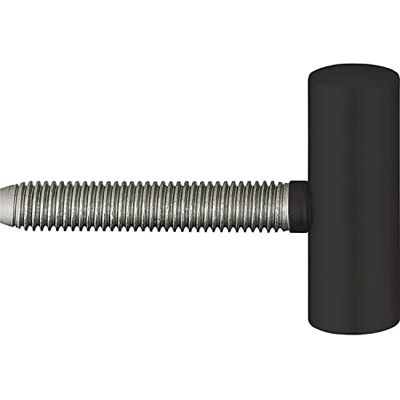 Simonswerk Cerniera per Porta Variant V0020, Diametro 15 mm, per Porte in Legno Piegato, Acciaio Nero, Argento Simonswerk Cerniera per Porta Variant V0020, Diametro 15 mm, per Porte in Legno Piegato, Acciaio Nero, Argento