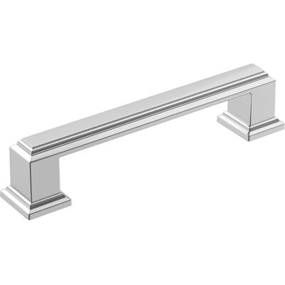 Amerock Maniglia per armadio Cromo lucido 96 mm (96 mm) da centro a centro Nomina Confezione da 1 Maniglia per cassetti Maniglia per armadio Hardware per armadio Amerock Maniglia per armadio Cromo lucido 96 mm (96 mm) da centro a centro Nomina Confezione da 1 Maniglia per cassetti Maniglia per armadio Hardware per armadio