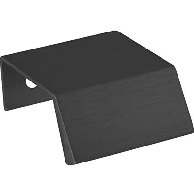 Furnipart Bench LA 20 L - nero opaco spazzolato Alu - maniglia armadio Furnipart Bench LA 20 L - nero opaco spazzolato Alu - maniglia armadio