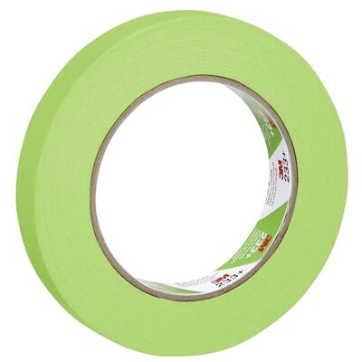 3M Nastro adesivo per mascheratura ad alte prestazioni verde, 18 mm x 55 m, 26334, 1 rotolo 3M Nastro adesivo per mascheratura ad alte prestazioni verde, 18 mm x 55 m, 26334, 1 rotolo