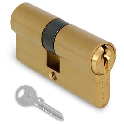 Amig Cilindro per Serrature Misura: 70 mm (35-35) Mate 6 Perni Sistema Anti-gancio e Anti-bumping Perni Anti-perforazione Include 3 Chiavi Vite di Fissaggio da 65 mm Amig Cilindro per Serrature Misura: 70 mm (35-35) Mate 6 Perni Sistema Anti-gancio e Anti-bumping Perni Anti-perforazione Include 3 Chiavi Vite di Fissaggio da 65 mm