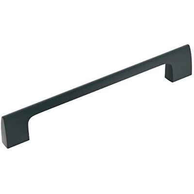 Amerock Maniglia per armadio nero opaco 160 mm da centro a centro Riva 1 confezione maniglia per cassetti hardware per armadi Amerock Maniglia per armadio nero opaco 160 mm da centro a centro Riva 1 confezione maniglia per cassetti hardware per armadi