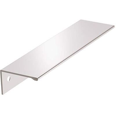 Amerock Maniglia per armadietto, cromo lucido, 128 mm, da centro a centro, per bordi, confezione da 1, maniglia per cassetti, accessori per armadietti Amerock Maniglia per armadietto, cromo lucido, 128 mm, da centro a centro, per bordi, confezione da 1, maniglia per cassetti, accessori per armadietti