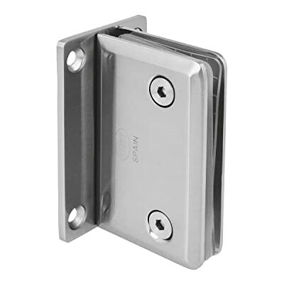 Amig Supporto fisso a parete per occe Mo. Per box occia in vetro Zama con finitura nichel opaco spessore 8-12 mm Carico massimo per coppia: 35 kg imensioni: 88 x 54 mm Amig Supporto fisso a parete per occe Mo. Per box occia in vetro Zama con finitura nichel opaco spessore 8-12 mm Carico massimo per coppia: 35 kg imensioni: 88 x 54 mm