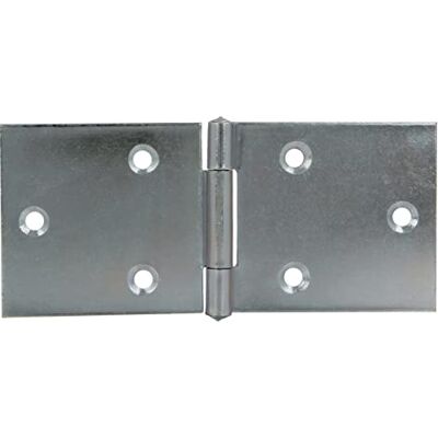 Amig Cerniera larga 75 x 175 mm Multiuso Angoli quadrati Apertura e chiusura silenziosa Tenuta porta saldamente Acciaio zincato Amig Cerniera larga 75 x 175 mm Multiuso Angoli quadrati Apertura e chiusura silenziosa Tenuta porta saldamente Acciaio zincato