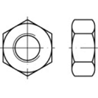 TOOLCRAFT Dado esagonale M10 - Acciaio inox A2 - 50 pz TOOLCRAFT Dado esagonale M10 - Acciaio inox A2 - 50 pz
