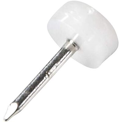 Adsamm ® / 16 x scivoli in plastica con chiodo Ø 0,39'' (Ø 10 mm) bianco rotondo cursori mobili di alta qualità con chiodo by ® Adsamm ® / 16 x scivoli in plastica con chiodo Ø 0,39'' (Ø 10 mm) bianco rotondo cursori mobili di alta qualità con chiodo by ®