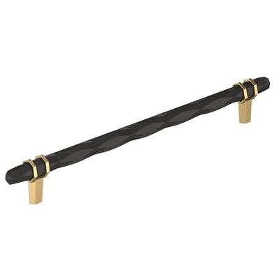 Amerock London Maniglia per armadietto, 256 mm, colore: Bronzo nero/champagne Amerock London Maniglia per armadietto, 256 mm, colore: Bronzo nero/champagne