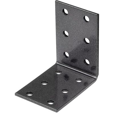 Alberts DURAVIS-Angolo Piastra Forata, Marrone ruggine Alberts DURAVIS-Angolo Piastra Forata, Marrone ruggine
