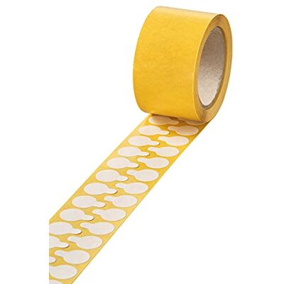 Etichette rotonde trasparenti VELOFLEX - 15x15mm - 1000 pz Etichette rotonde trasparenti VELOFLEX - 15x15mm - 1000 pz