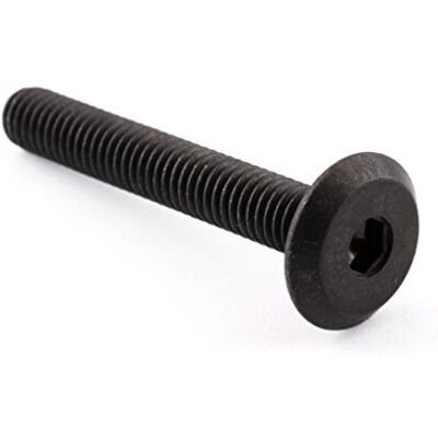 SD Products Mobili connettore bulloni, finitura nera, M6 x 40 mm, confezione da 50 SD Products Mobili connettore bulloni, finitura nera, M6 x 40 mm, confezione da 50