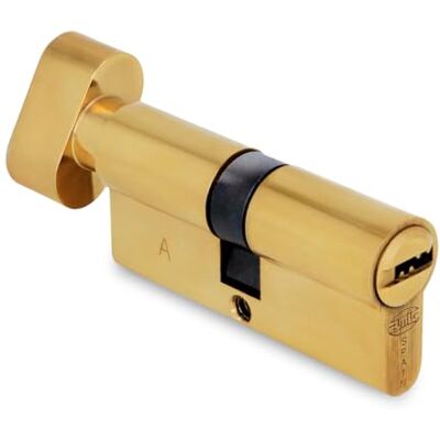 Amig Cilindro Serratura di Sicurezza per Porte Misura 70 (30-40) 6 Pini Sistema Antiforo Leva di 15 mm Include 5 Chiavi a Punta in Ottone e Vite da 70 mm Finitura Lucida Multipunto Amig Cilindro Serratura di Sicurezza per Porte Misura 70 (30-40) 6 Pini Sistema Antiforo Leva di 15 mm Include 5 Chiavi a Punta in Ottone e Vite da 70 mm Finitura Lucida Multipunto