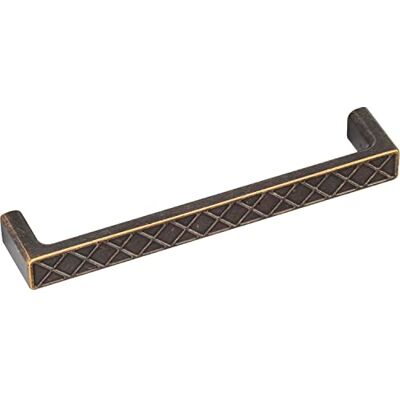 Furnipart Maniglia per mobili wafer LA160 – Maniglia per mobili quadrata – Raccordi antichi, zinco pressofuso marrone antico Furnipart Maniglia per mobili wafer LA160 – Maniglia per mobili quadrata – Raccordi antichi, zinco pressofuso marrone antico