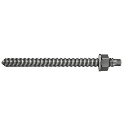 Fischer barra di ancoraggio RG M20 x 350 acciaio inossidabile A4 con dado e rosetta, 10 pezzi per confezione, Fischer barra di ancoraggio RG M20 x 350 acciaio inossidabile A4 con dado e rosetta, 10 pezzi per confezione,